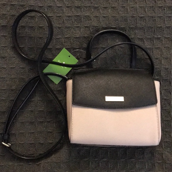 NWT Kate Spade Mini Alisanne - beige and black - Picture 2 of 6